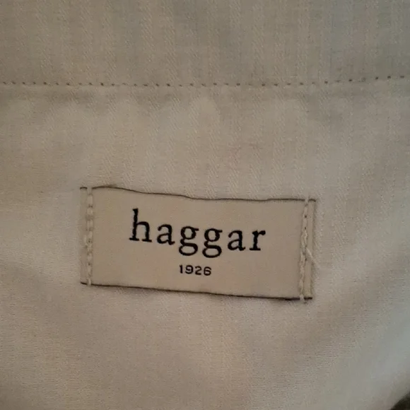 Haggar Men’s 100% Cotton Classic Chino Pants - 34W x 30L - Khaki - Picture 2 of 7